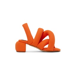 Orange Henrik Vibskov Edition Sausage Heeled Sandals 231844F125004