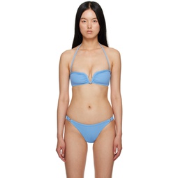 Blue Manou Bikini Top 231845F105006