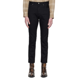 Black Tapered Jeans 231864M186001