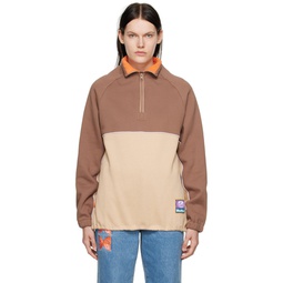 Brown   Tan Forte Sweater 231888F097000