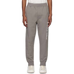 Gray Essential Lounge Pants 231891M190001