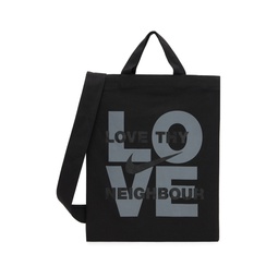 Black Nike Edition Love Thy Neighbour Tote 231935F049001