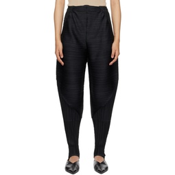 Black Thicker Bounce Trousers 231941F087041