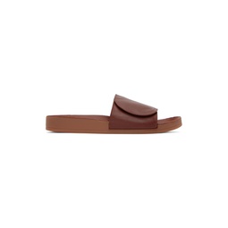 Brown Isaac Reina Edition Round Sandals 231953M234031
