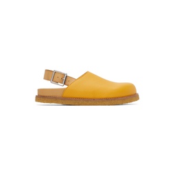 Yellow Strapped Mules 231961M231003