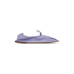 Purple Puntera Ballerina Flats 231991F118007
