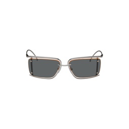 SSENSE Exclusive Gunmetal Sunglasses 232001F005015