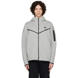 Gray Sportswear Tech Hoodie 232011M202014