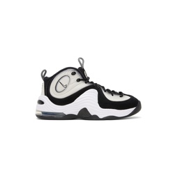 Black   White Air Penny II Sneakers 232011M236004
