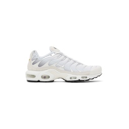 White   Gray Air Max Plus Sneakers 232011M237130