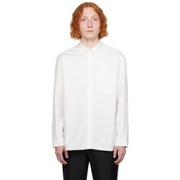 White Comfort Shirt 232028M192001