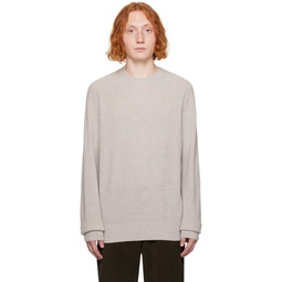 Beige Comfort Sweater 232028M201001