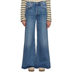 Blue Beverly Jeans 232030F069035