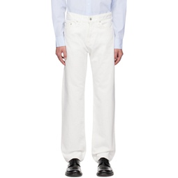 White Shinohara Jeans 232031M186000