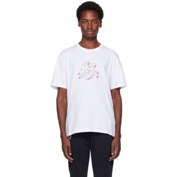SSENSE Exclusive White Woof Woof T Shirt 232033M213010