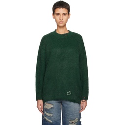 Green Rous Sweater 232039F096002