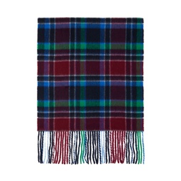 Red   Blue Check Scarf 232039M150002