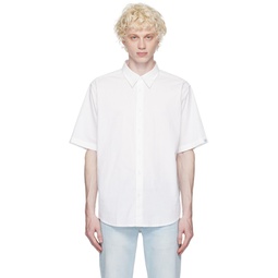 White Moore Shirt 232055M192023