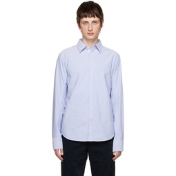 Blue Engineered Shirt 232055M192027