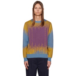Multicolor Crewneck Sweater 232062M201000