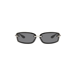 Black   Silver Bambi Sunglasses 232067F005028