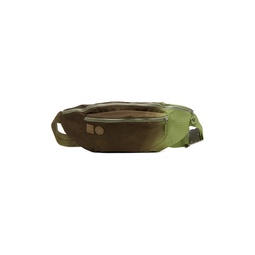 SSENSE Exclusive Brown   Green 66°North Edition Belt Bag 232067M171001