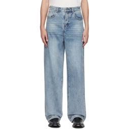 Blue Dust And Grit Jeans 232068M186002