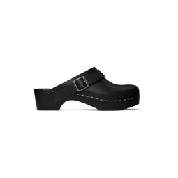 SSENSE Exclusive Black Swedish Hasbeens Edition Clogs 232072F121000