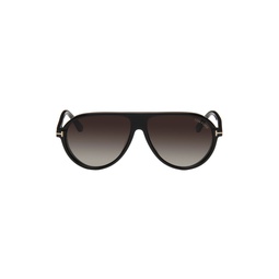Black Marcus Sunglasses 232076M134013