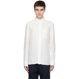 White Slim Fit Shirt 232076M192008