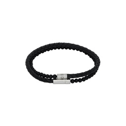Black Rubber Bracelet 232085M142004