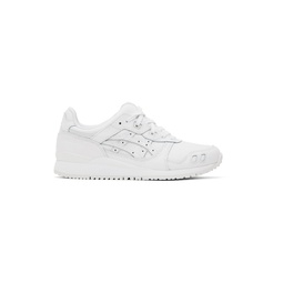 White GEL LYTE III OG Sneakers 232092F128015
