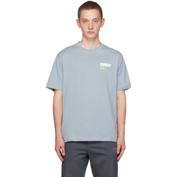 Blue Standardized T Shirt 232108M213026
