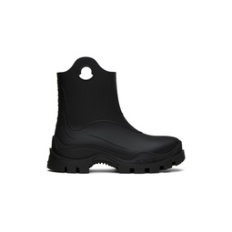 Black Misty Rain Boots 232111F113002