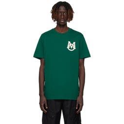 Green Patch T Shirt 232111M213058