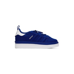 Moncler x adidas Originals Blue Campus Sneakers 232111M237011