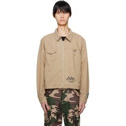 Beige Research Division Jacket 232115M180011