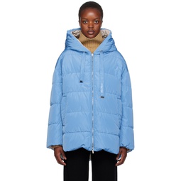 Blue The Cube Taffy Reversible Down Jacket 232118F061015