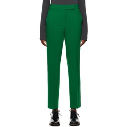 Green Fuoco Trousers 232118F087015