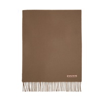 Brown Oversized Scarf 232129M150005