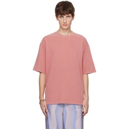 Pink Patch T Shirt 232129M213067