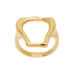 Gold The Link Of Wanderlust Ring 232137M147011