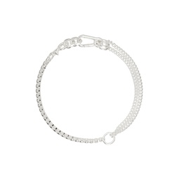 Silver Siamee Chain Necklace 232153M145024