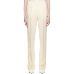 Off White Flared Trousers 232154F087002