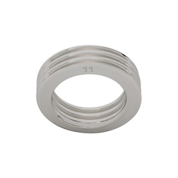 Silver Bolt Thin Ring 232168F024010