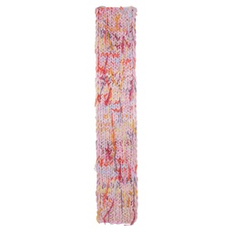 Pink Four Stitches Scarf 232168F028004