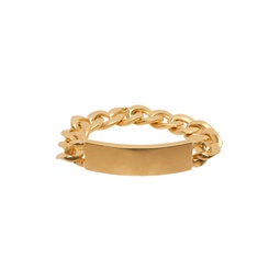 Gold Curb Bracelet 232168M142000