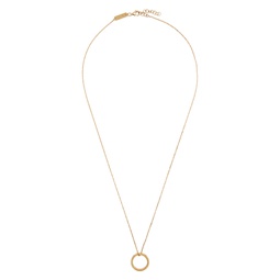 Gold Cable Chain Necklace 232168M142002