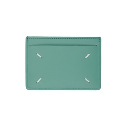 Green Small Card Holder 232168M163020