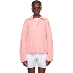 SSENSE Exclusive Pink Polo 232173F108008